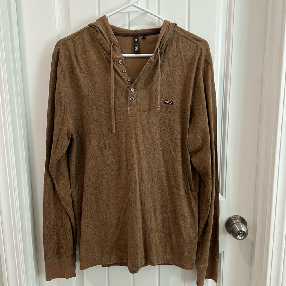 Men’s lightweight RVCA hoodie size M